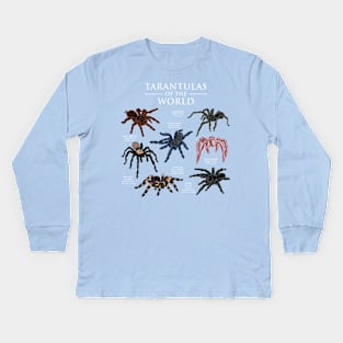 Tarantulas Of The World Kids Long Sleeve T-Shirt